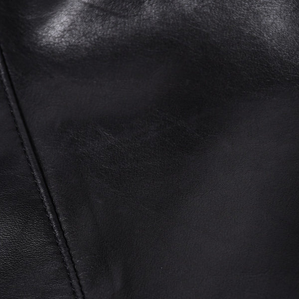 CHROME HEARTS 3B Leather Tailored Jacket Size M Single Cross Ball Button Black Good Condition Used 4a001537