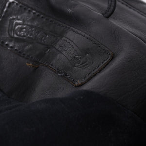 CHROME HEARTS 3B Leather Tailored Jacket Size M Single Cross Ball Button Black Good Condition Used 4a001537