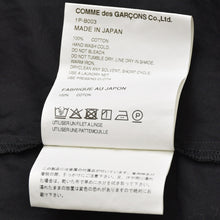 画像をギャラリービューアに読み込む, 極美品 BLACK COMME des GARCONS ブラックコムデギャルソン ブラック黒 長袖シャツ ベルト Sサイズ 1P-B003 美品 4a001380