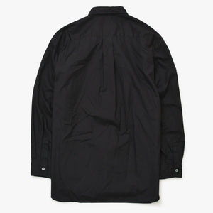 極美品 BLACK COMME des GARCONS ブラックコムデギャルソン ブラック黒 長袖シャツ ベルト Sサイズ 1P-B003 美品 4a001380