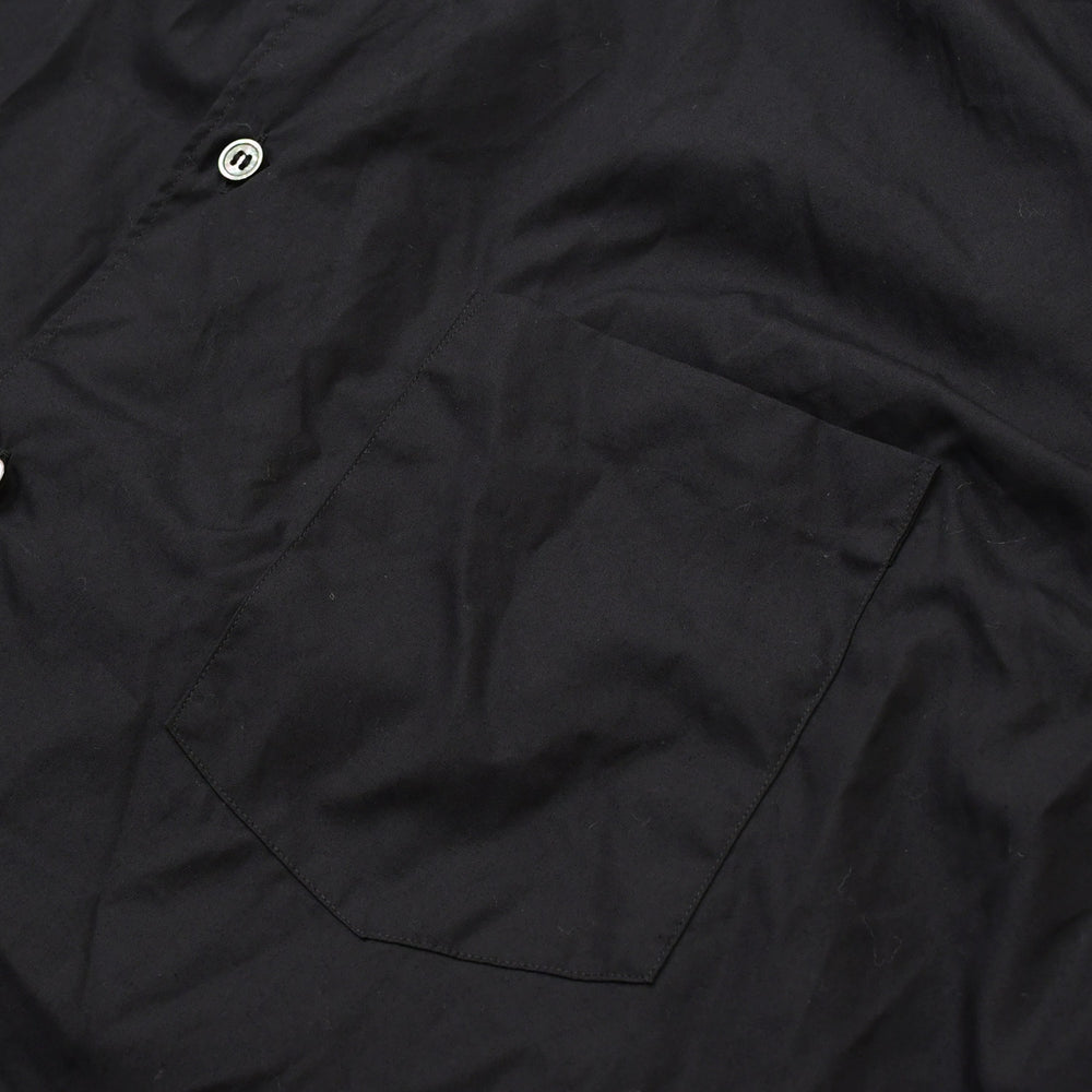 極美品 BLACK COMME des GARCONS ブラックコムデギャルソン ブラック黒 長袖シャツ ベルト Sサイズ 1P-B003 美品 4a001380