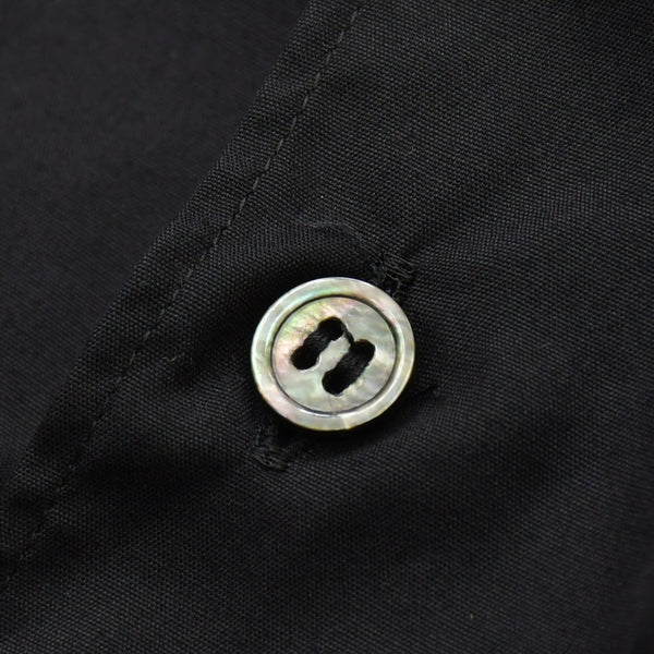 極美品 BLACK COMME des GARCONS ブラックコムデギャルソン ブラック黒 長袖シャツ ベルト Sサイズ 1P-B003 美品 4a001380