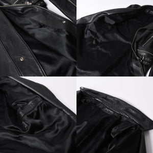 極美品 RAF SIMONS ラフシモンズ 98-99AW レザーライダースコート 超希少品 ブラック サイズ50 中古 4a001383