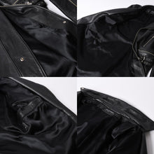 画像をギャラリービューアに読み込む, 極美品 RAF SIMONS ラフシモンズ 98-99AW レザーライダースコート 超希少品 ブラック サイズ50 中古 4a001383