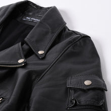 画像をギャラリービューアに読み込む, 極美品 RAF SIMONS ラフシモンズ 98-99AW レザーライダースコート 超希少品 ブラック サイズ50 中古 4a001383