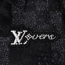 画像をギャラリービューアに読み込む, 新品同様品 LOUIS VUITTON ルイヴィトン ミックスレザー バーシティブルゾン ジャケット サイズ46 1AHBUU コットン ゴートスキン 中古 4a002119