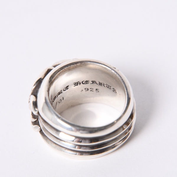 CHROME HEARTS Chrome Hearts Dagger Heart Ring Accessory Silver 925 33.3g Size 22 Good Condition Used 4a001404