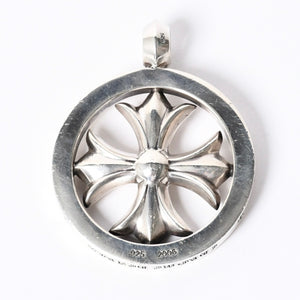 CHROME HEARTS クロムハーツ メダリオン ペンダント トップ 重量約59.4g 2006/.925刻印 美品 中古 4a001397