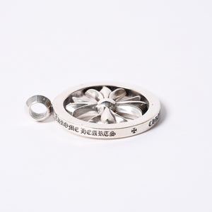 CHROME HEARTS クロムハーツ メダリオン ペンダント トップ 重量約59.4g 2006/.925刻印 美品 中古 4a001397