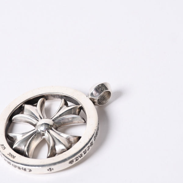 CHROME HEARTS クロムハーツ メダリオン ペンダント トップ 重量約59.4g 2006/.925刻印 美品 中古 4a001397