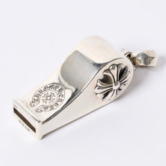 極美品 CHROME HEARTS クロムハーツ WHISTLE PENDANT ホイッスル ペンダント チャーム 重量約60.0g CHプラス シルバー925 中古 4a001402