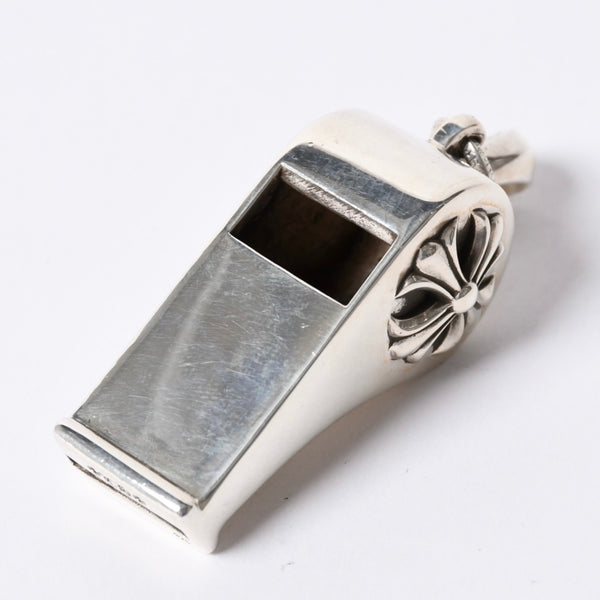 極美品 CHROME HEARTS クロムハーツ WHISTLE PENDANT ホイッスル ペンダント チャーム 重量約60.0g CHプラス シルバー925 中古 4a001402