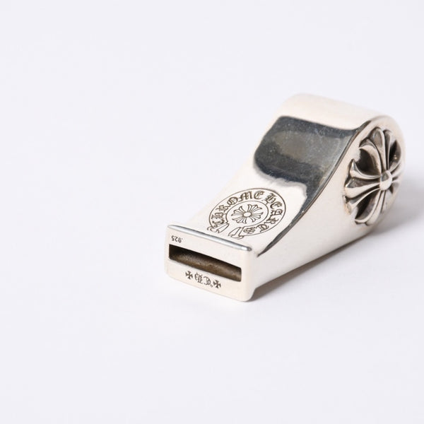 極美品 CHROME HEARTS クロムハーツ WHISTLE PENDANT ホイッスル ペンダント チャーム 重量約60.0g CHプラス シルバー925 中古 4a001402