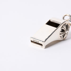 極美品 CHROME HEARTS クロムハーツ WHISTLE PENDANT ホイッスル ペンダント チャーム 重量約60.0g CHプラス シルバー925 中古 4a001402