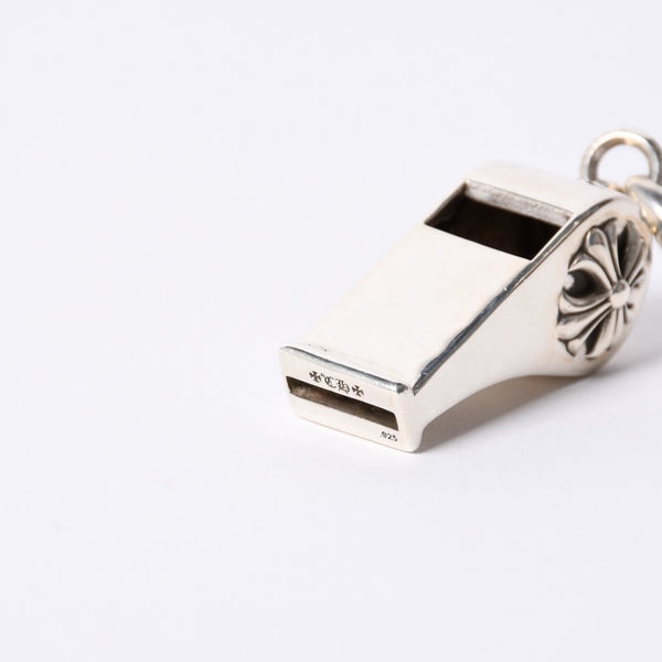 極美品 CHROME HEARTS クロムハーツ WHISTLE PENDANT ホイッスル ペンダント チャーム 重量約60.0g CHプラス シルバー925 中古 4a001402