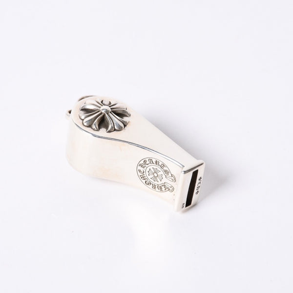 極美品 CHROME HEARTS クロムハーツ WHISTLE PENDANT ホイッスル ペンダント チャーム 重量約60.0g CHプラス シルバー925 中古 4a001402