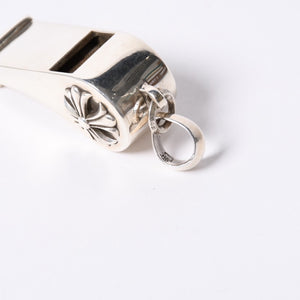 極美品 CHROME HEARTS クロムハーツ WHISTLE PENDANT ホイッスル ペンダント チャーム 重量約60.0g CHプラス シルバー925 中古 4a001402