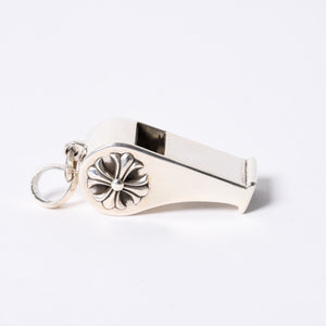 極美品 CHROME HEARTS クロムハーツ WHISTLE PENDANT ホイッスル ペンダント チャーム 重量約60.0g CHプラス シルバー925 中古 4a001402