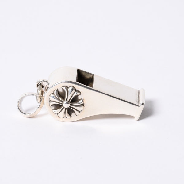 極美品 CHROME HEARTS クロムハーツ WHISTLE PENDANT ホイッスル ペンダント チャーム 重量約60.0g CHプラス シルバー925 中古 4a001402