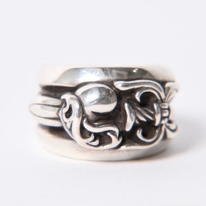 CHROME HEARTS Chrome Hearts Dagger Heart Ring Accessory Silver 925 33.3g Size 22 Good Condition Used 4a001404