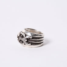 画像をギャラリービューアに読み込む, CHROME HEARTS クロムハーツ ダガーハート リング 指輪 アクセサリー シルバー925 33.3g サイズ22号 美品 中古 4a001404