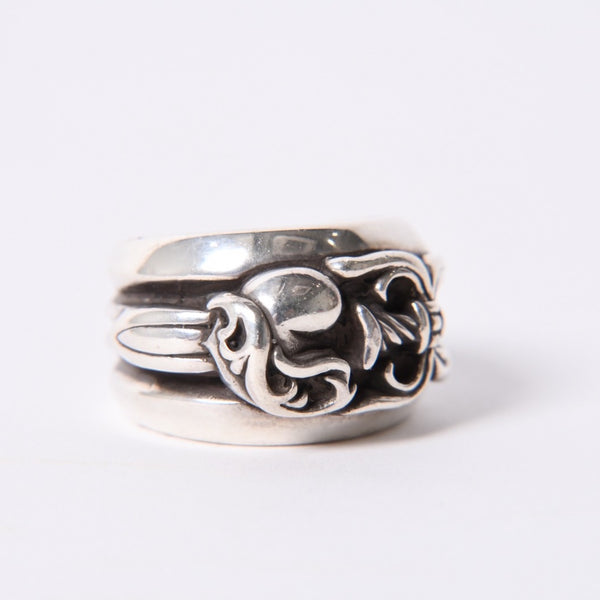 CHROME HEARTS Chrome Hearts Dagger Heart Ring Accessory Silver 925 33.3g Size 22 Good Condition Used 4a001404