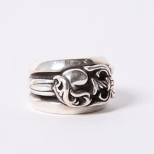 画像をギャラリービューアに読み込む, CHROME HEARTS クロムハーツ ダガーハート リング 指輪 アクセサリー シルバー925 33.3g サイズ22号 美品 中古 4a001404