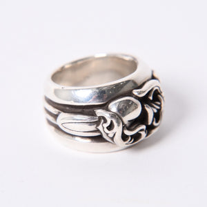 CHROME HEARTS Chrome Hearts Dagger Heart Ring Accessory Silver 925 33.3g Size 22 Good Condition Used 4a001404