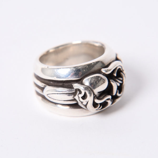 CHROME HEARTS Chrome Hearts Dagger Heart Ring Accessory Silver 925 33.3g Size 22 Good Condition Used 4a001404
