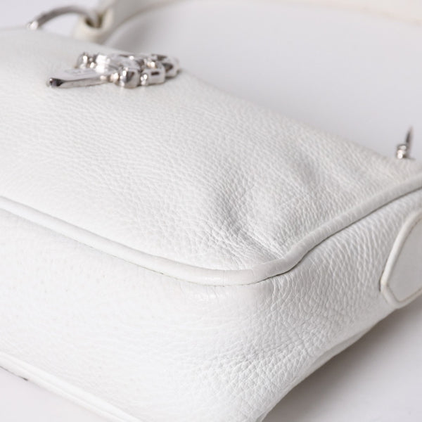 CHROME HEARTS クロムハーツ CHICKEN NUGGET BAG チキンナゲット ワンショルダーバッグ ダガー装飾 CHプラス レザー 美品 中古 4a001407