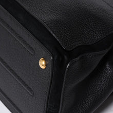 画像をギャラリービューアに読み込む, 極美品 YVES SAINT LAURENT イヴ サンローラン ミューズトゥ 2WAY ハンドバッグ ブラック レオパード レザー ハラコ ゴールド金具 中古 4a001104
