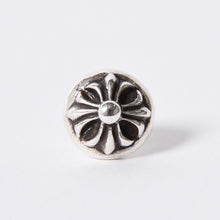 画像をギャラリービューアに読み込む, CHROME HEARTS クロムハーツ クロスボールスタッド ピアス シルバー シルバー925 アクセサリー 1.7g 小物 美品 中古 4a001482