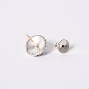 CHROME HEARTS Cross Ball Stud Earrings Silver Silver 925 Accessory 1.7g Accessory Good Condition Used 4a001482