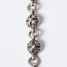 画像をギャラリービューアに読み込む, CHROME HEARTS クロムハーツ 2BALL LONG-S クロスボール ウォレットチェーン #2 1クリップ ロング 重量約181.6g 22ボール 美品 中古 4a001485