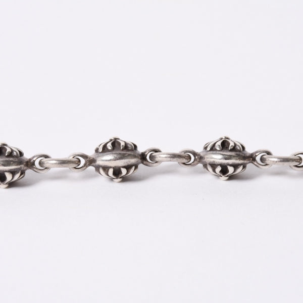 CHROME HEARTS 2BALL LONG-S Cross Ball Wallet Chain #2 1 Clip Long Weight Approx. 181.6g 22 Balls Good Condition Used 4a001485