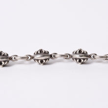 画像をギャラリービューアに読み込む, CHROME HEARTS クロムハーツ 2BALL LONG-S クロスボール ウォレットチェーン #2 1クリップ ロング 重量約181.6g 22ボール 美品 中古 4a001485
