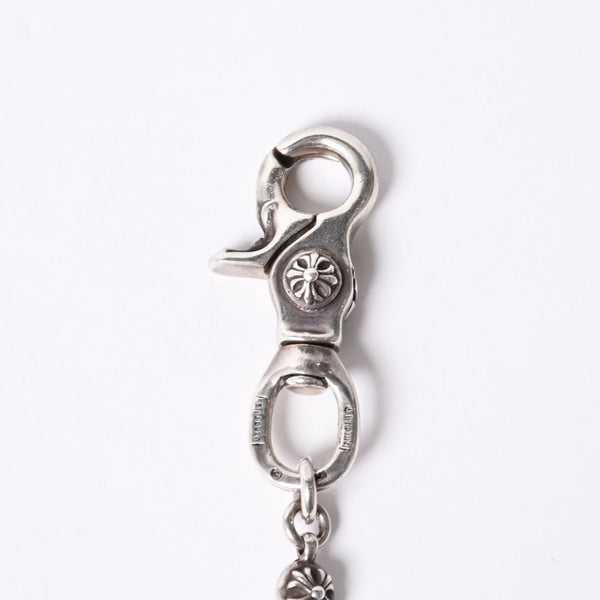 CHROME HEARTS 2BALL LONG-S Cross Ball Wallet Chain #2 1 Clip Long Weight Approx. 181.6g 22 Balls Good Condition Used 4a001485