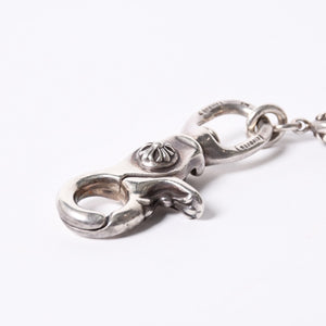 CHROME HEARTS 2BALL LONG-S Cross Ball Wallet Chain #2 1 Clip Long Weight Approx. 181.6g 22 Balls Good Condition Used 4a001485