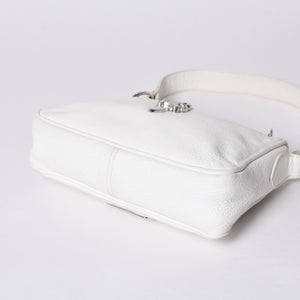 CHROME HEARTS クロムハーツ CHICKEN NUGGET BAG チキンナゲット ワンショルダーバッグ ダガー装飾 CHプラス レザー 美品 中古 4a001407