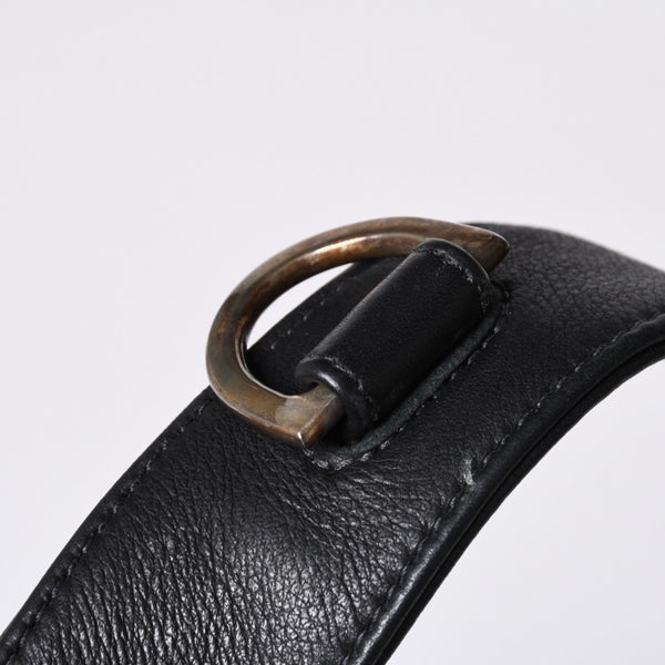 CHROME HEARTS クロムハーツ グーチバッグ フィリグリークロス スモール ワンショルダーバッグ シルバー 925 レザー 美品 中古 4a001373