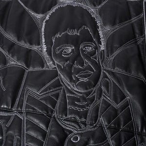 IT’S MY BY J. PARK イッツマイ バイ ジェイパーク レザージャケット 94657 ブラック SCARFACE 刺繍 美品 中古 4a001040