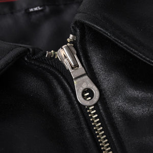 RocaweaR Rocawear Leather Jacket Vintage Black Rocawear Spellout Leather Bomber Jacket Black Black 2XL Size Good Used 4a001370