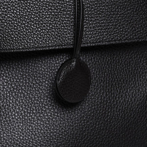 Like new CHANEL 26SS Large Shopping Bag Tote Bag AS6289 Random Number Coco Mark Calfskin Black Used 4a001414