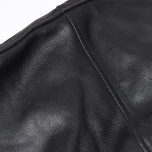 RocaweaR Rocawear Leather Jacket Vintage Black Rocawear Spellout Leather Bomber Jacket Black Black 2XL Size Good Used 4a001370