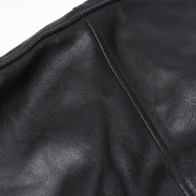画像をギャラリービューアに読み込む, RocaweaR ロカウェア レザージャケット Vintage Black Rocawear Spellout Leather Bomber Jacket Black ブラック 2XLサイズ 良品 中古 4a001370
