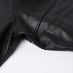 RocaweaR Rocawear Leather Jacket Vintage Black Rocawear Spellout Leather Bomber Jacket Black Black 2XL Size Good Used 4a001370