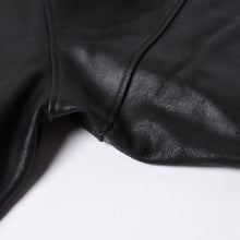 画像をギャラリービューアに読み込む, RocaweaR ロカウェア レザージャケット Vintage Black Rocawear Spellout Leather Bomber Jacket Black ブラック 2XLサイズ 良品 中古 4a001370