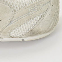 画像をギャラリービューアに読み込む, MIU MIU ミュウミュウ × NEW BALANCE ニューバランス スウェード メッシュ 5E165E ベージュ ホワイト 美品 中古 4a001416
