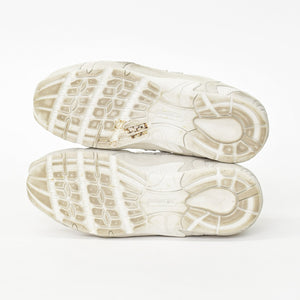 MIU MIU ミュウミュウ × NEW BALANCE ニューバランス スウェード メッシュ 5E165E ベージュ ホワイト 美品 中古 4a001416