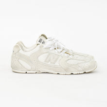 画像をギャラリービューアに読み込む, MIU MIU ミュウミュウ × NEW BALANCE ニューバランス スウェード メッシュ 5E165E ベージュ ホワイト 美品 中古 4a001416